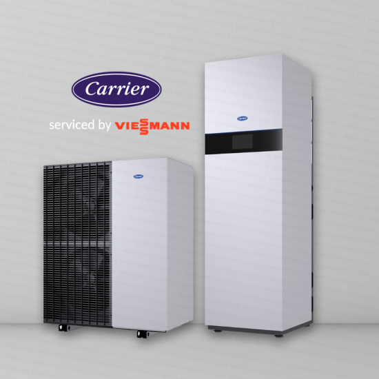 CARRIER AQUASNAP AWH-NGA MONOBLOC AIR-TO-WATER HEAT PUMP WITH BUILT-IN 190 L BOILER, 14.9 KW, R290, 400 V, THREE-PHASE CARRIER AQUASNAP AWH-NGA MONOBLOC AIR-TO-WATER HEAT PUMP WITH BUILT-IN 190 L BOILER, 14.9 KW, R290, 400 V, THREE-PHASE