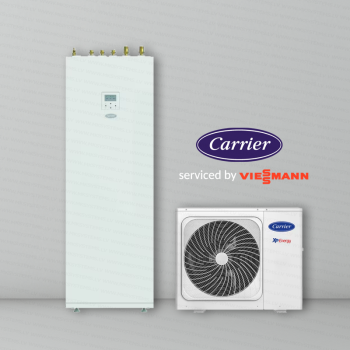 CARRIER XP ENERGY KOMPAKT - GAISA-ŪDENS SILTUMSŪKNIS "ALL-IN-ONE" AR IEBŪVĒTU BOILERI 8 KW, R32 CARRIER XP ENERGY KOMPAKT - GAISA-ŪDENS SILTUMSŪKNIS "ALL-IN-ONE" AR IEBŪVĒTU BOILERI 8 KW, R32