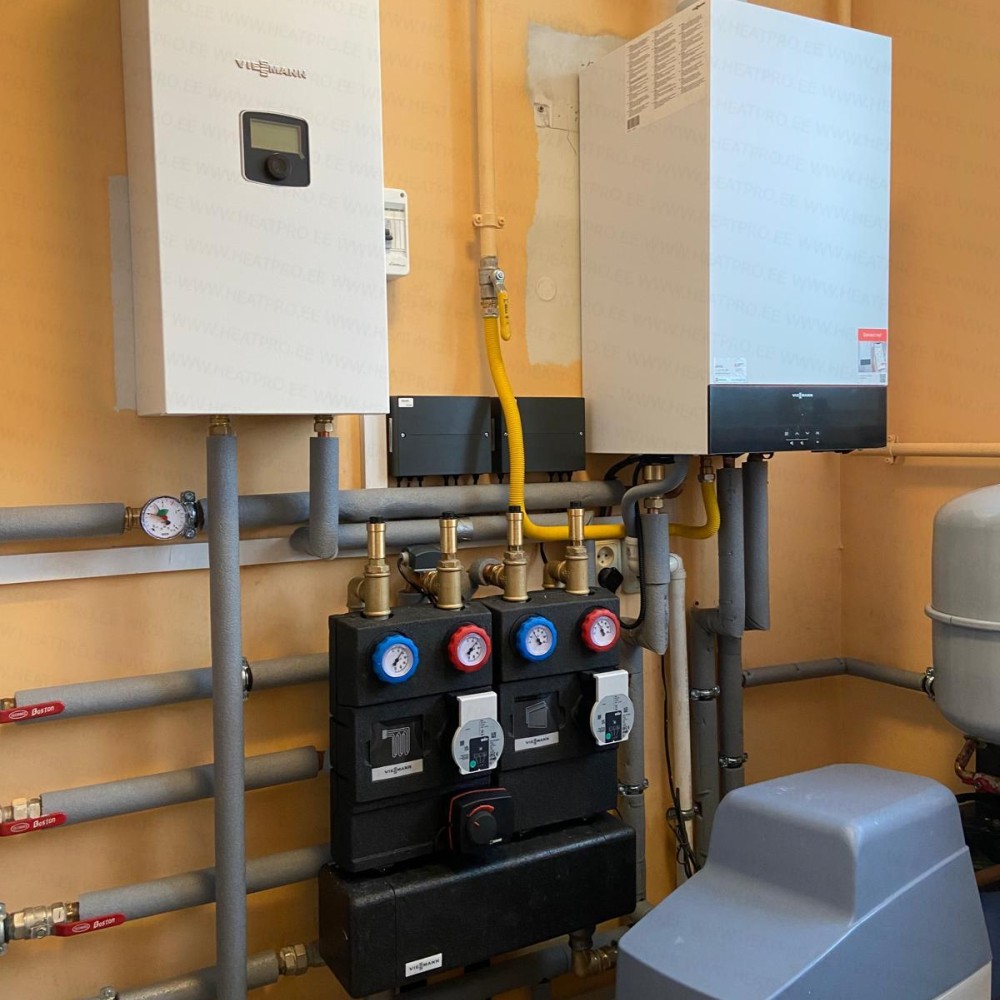 Vitodens 100-W B1HF-32kW + Vitotron 100 24kW