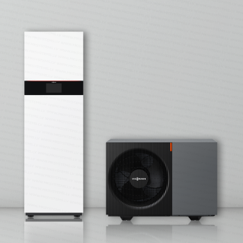 VIESSMANN VITOCAL 200-A IE COMPACT - GAISS-ŪDENS SILTUMSŪKNIS AR IEBŪVĒTU BOILERI 6 KW, 190 L, R290, 230 V, MONOBLOKS