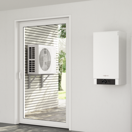 VIESSMANN VITOCAL 100-S AIR-WATER HEAT PUMP "SPLIT" WITHOUT BOILER, R32, 6kW VIESSMANN VITOCAL 100-S AIR-WATER HEAT PUMP "SPLIT" WITHOUT BOILER, R32, 6kW