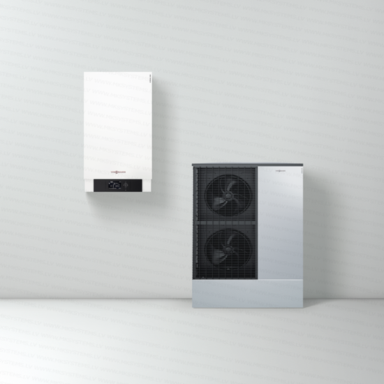 VIESSMANN VITOCAL 200-S AIR-WATER HEAT PUMP "SPLIT" WITHOUT BOILER, R410A, THREE-PHASE, 16kW