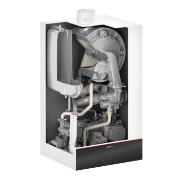 Газовый конденсационный котел Viessmann Vitodens 100-W B1KF комбинированный, 19kW Газовый конденсационный котел Viessmann Vitodens 100-W B1KF комбинированный, 19kW