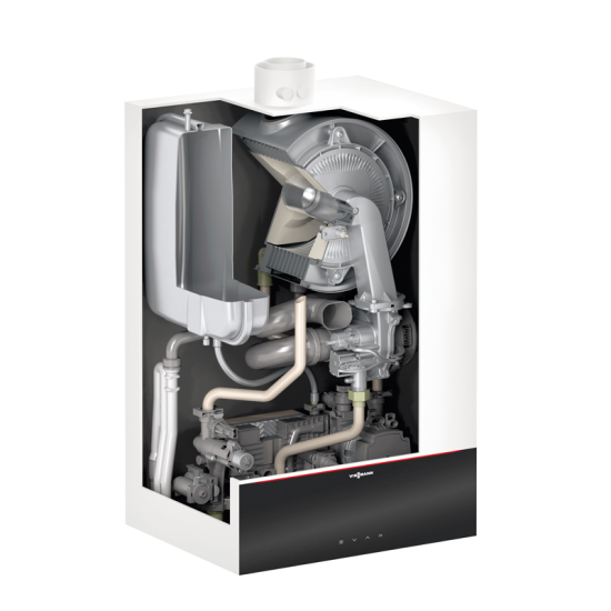 Gāzes kondensācijas katls Viessmann Vitodens 200-W B2HF kombinētais, 19 kW