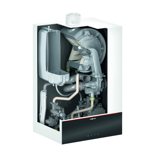 Gāzes kondensācijas katls Viessmann Vitodens 200-W B2HF kombinētais, 19 kW