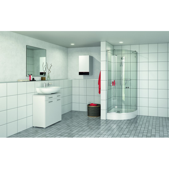 Gāzes kondensācijas katls Viessmann Vitodens 100-W B1KF kombinētais, 32 kW Gāzes kondensācijas katls Viessmann Vitodens 100-W B1KF kombinētais, 32 kW