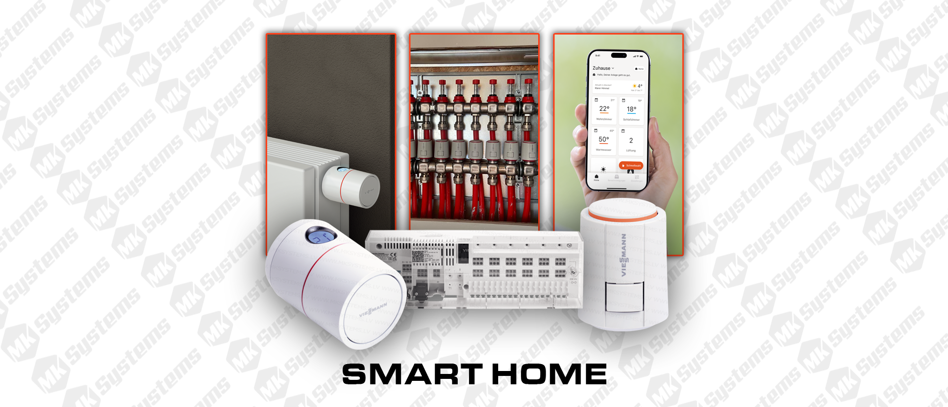 Climate control equipment in a building